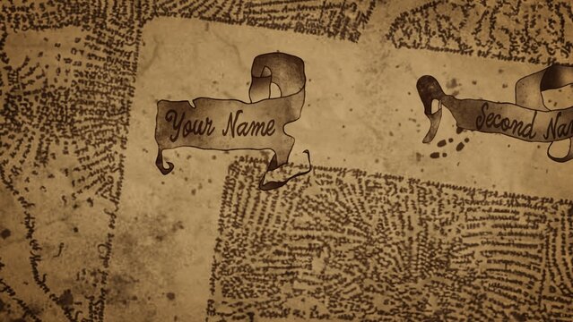 Magic Wizard Animated School Map Template