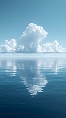 A design of two thin parallel lines on a blank background, creating a simple horizon.