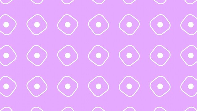 Looping Animated Rotating Shapes Background