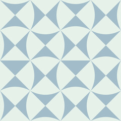 Geometric seamless pattern, abstract oriental style vector. Geometry tiles design. Moroccan, Spanish and Portuguese azulejos ceramic design.
