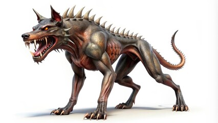 Fototapeta premium Fantasy Canine Creature