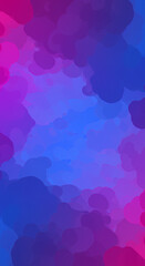 Abstract Purple and Blue Swirl Background Texture