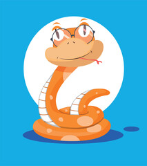 Fototapeta premium An adorable and lovely animal character for children