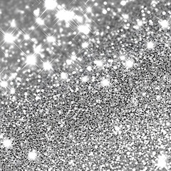 silver glitter background