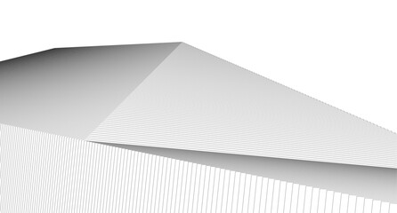 abstract modern buildings, architectural  3d