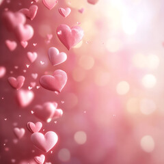 valentine hearts background