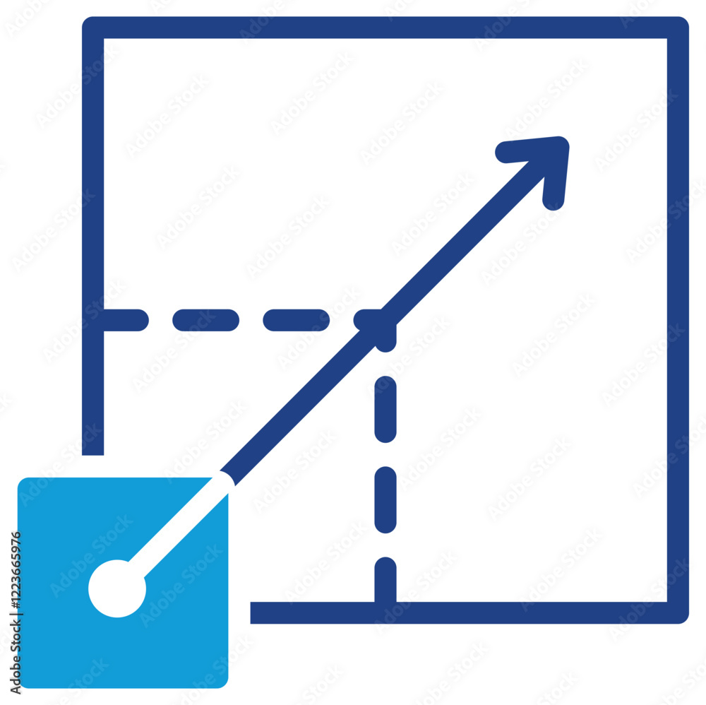 Poster Dynamic Scaling Dual Tone Icon
