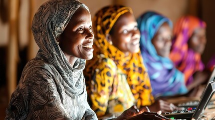 Empowering women entrepreneurs in a vibrant village bank youttakone business hub community close-up innovation