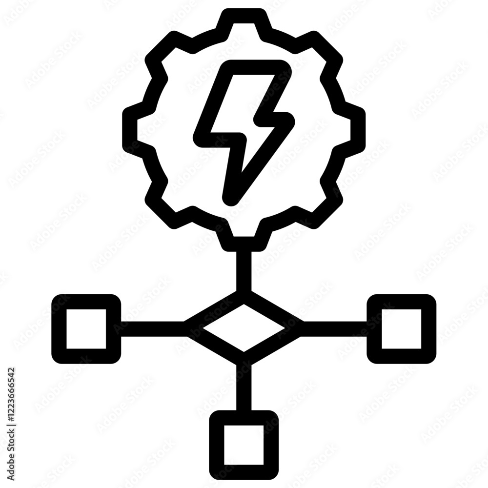 Poster Energy Aware Algorithm Outline Icon