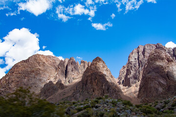 Cordillera de los Andes, Mendoza, rumbo al paso fronterizo