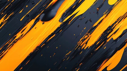 A Bold Background with Jet Black and Electric Blue