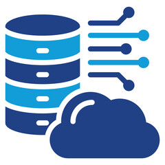 Big Data Dual Tone Icon