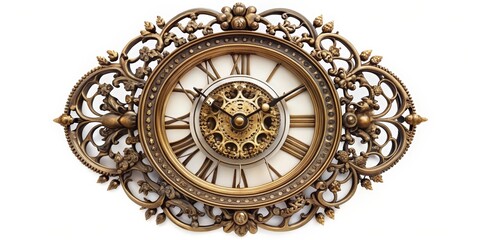 Obraz premium Antique Ornate Wall Clock