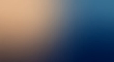 Abstract Blurred Background: Soft Gradient of Beige and Blue Hues