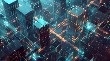 Innovative Digital Landscape of Interconnected High-tech NX Data Centers