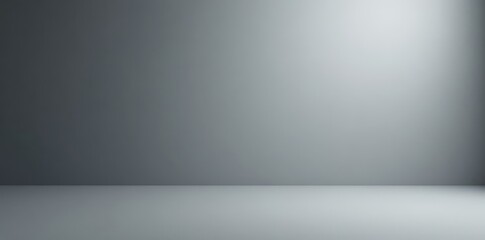 Grey gradient studio backdrop, seamless smooth surface for product shots, grey, marketing, simple