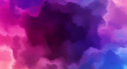 Obraz premium Abstract Purple Pink Blue Watercolor Background Texture