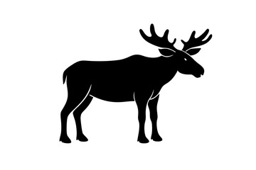 Pets web icons in Silhouette vector style. Dog, cat, rabbit, hamster, bird, bone, pets, vet help. Vector illustration on white