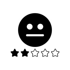 rating icon. Feedback icon vector