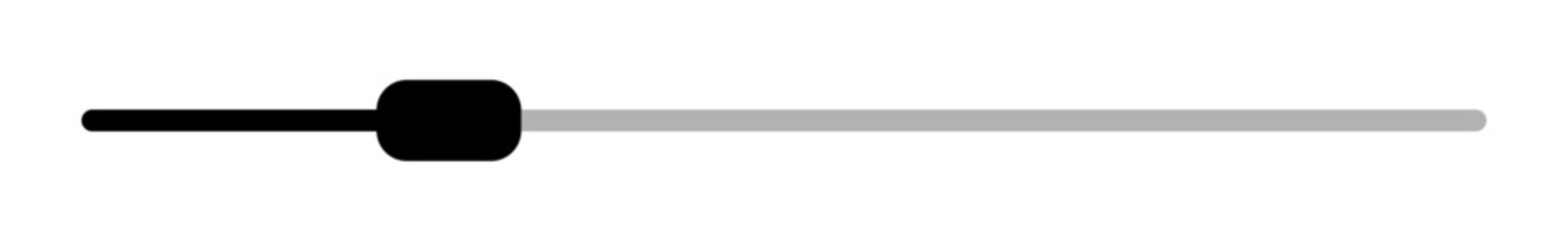 Obraz premium Horizontal Slider Icon Design