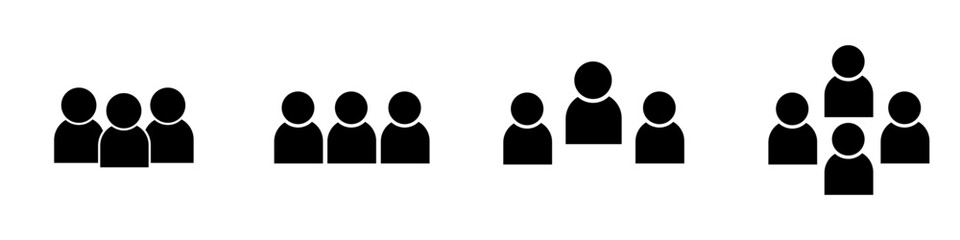 group icon. group icon set