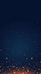 Fototapeta premium Elegant midnight blue with abstract golden bokeh lights