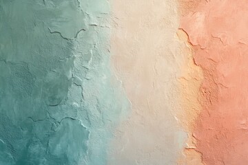 Fototapeta premium image Minimalist abstract background in triadic colors