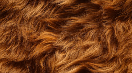 A seamless alpaca wool texture featuring silky and soft fibers in warm caramel tones, exuding a luxurious and cozy feel. This ultra-detailed texture captures the natural elegance and warmth of alpaca 