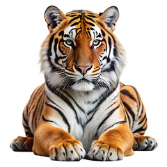 Fototapeta premium Majestic Bengal Tiger Powerful Wildcat Animal Portrait big fur eyes king black 