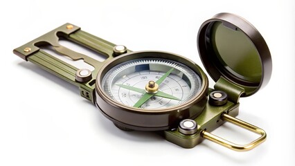 Military-style Folding Compass