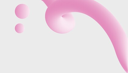 pink and white abstract