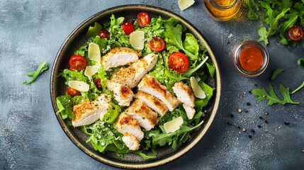 Delicious Chicken Caesar Salad - A Healthy and Flavorful Meal