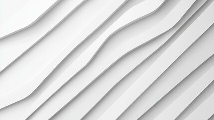 Obraz premium Experience elegance with a white luxury background featuring grey diagonal stripes, perfect for modern designs.