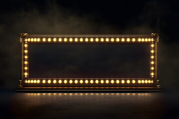 film strip on black background