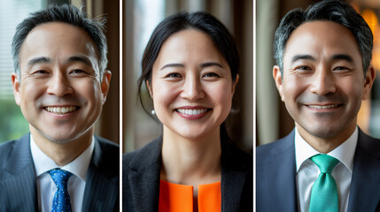  business colleagues collaborating on financial plans in a virtual meeting