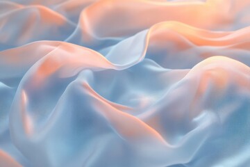 Obraz premium Highresolution calming fabric image in blue for premium use