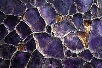 Abstract liquid mercury texture image in deep purple