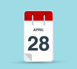 April 28 calendar icon