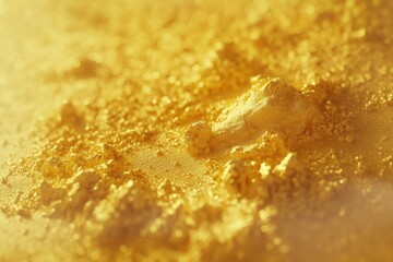   image with metallic yellow texture