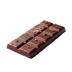 Delicious Dark Chocolate Bar Sweet Treat Dessert food rich candy snack isolated on transparent or white background, png