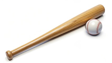 Baseball Bat and Ball