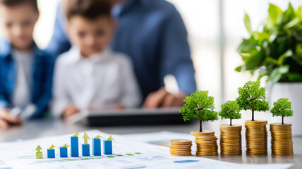 Ai generates financial growth insights for families business environment informative viewpoint strategy