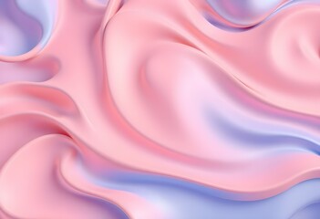 Obraz premium Pink Abstract Gradient Wavy Shape Futuristic Background, Wallpaper 3d rendering background, Growing Retro Wave Vector Background