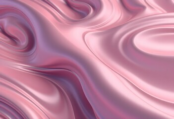 Obraz premium Pink Abstract Gradient Wavy Shape Futuristic Background, Wallpaper 3d rendering background, Growing Retro Wave Vector Background