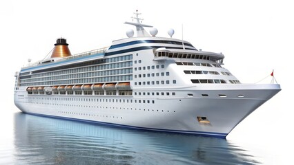 Cruise Ship on Calm Water