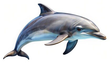 Obraz premium Bottlenose Dolphin in Profile
