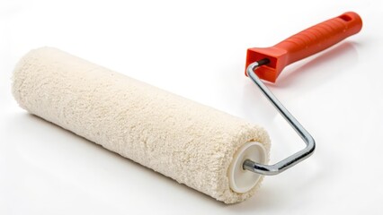 Paint Roller with Orange Handle