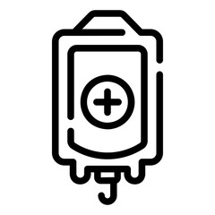 Obraz premium blood bag