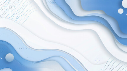 Abstract blue waves create soothing background with smooth curves and textures, perfect for design projects or digital art. gentle gradients evoke calmness and creativity