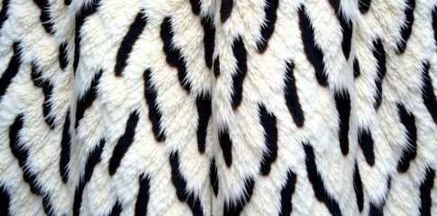 Fototapeta premium Bengal tiger fur texture pattern seamless repeating white black, pattern, bengal tiger, repeating